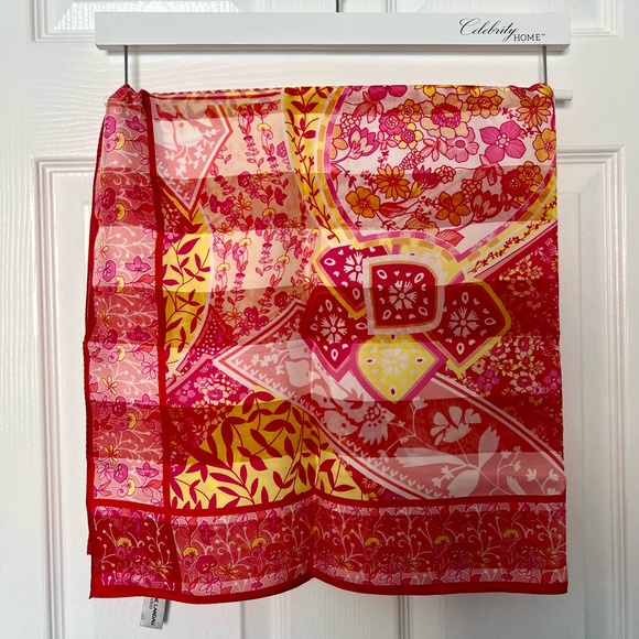 Adrienne Landau Studio Silk Scarf - Picture 3 of 5